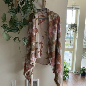 Madewell Summer Geometrical Beach Scarf